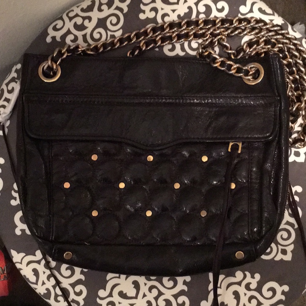 Rebecca Minkoff black shoulder handbag